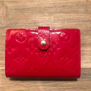 Louis Vuitton Red Wallet